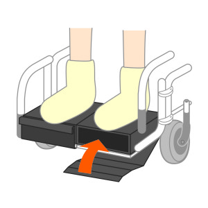 フットサポートイラスト